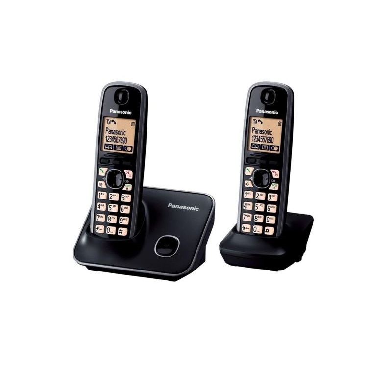 ظاهر تلفن بی سیم دو گوشی پاناسونیک مدل KXTG3712