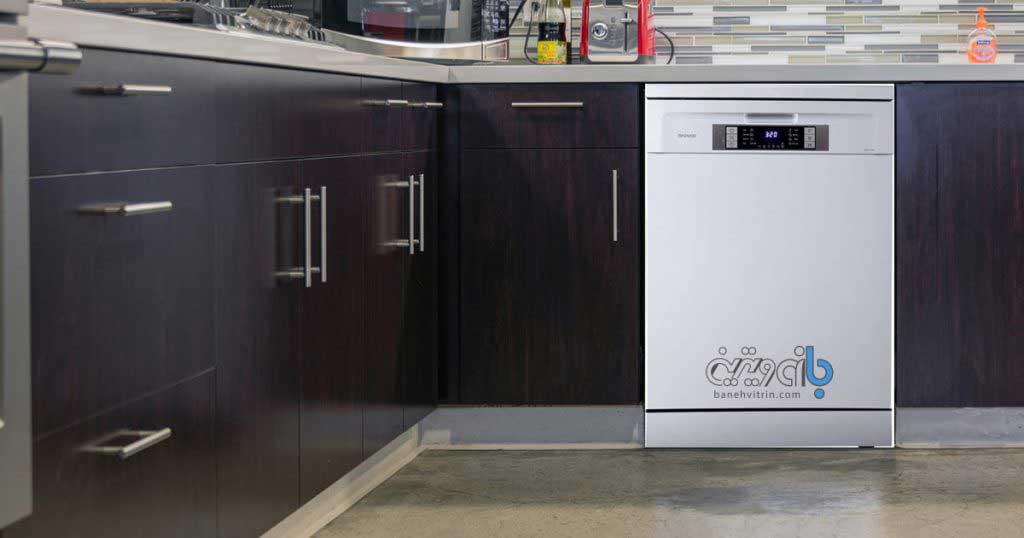 ماشین ظرفشویی دوو 1411 در آشپزخانه