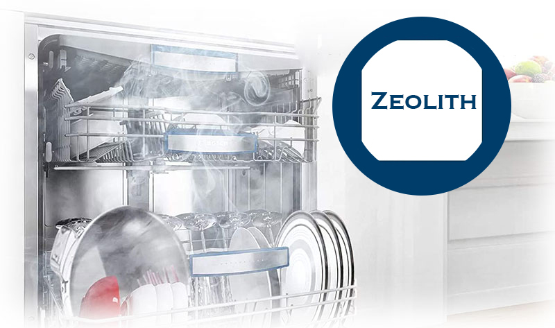 ماشین ظرفشویی زئولیت بوش با سیستم Zeolith Drying