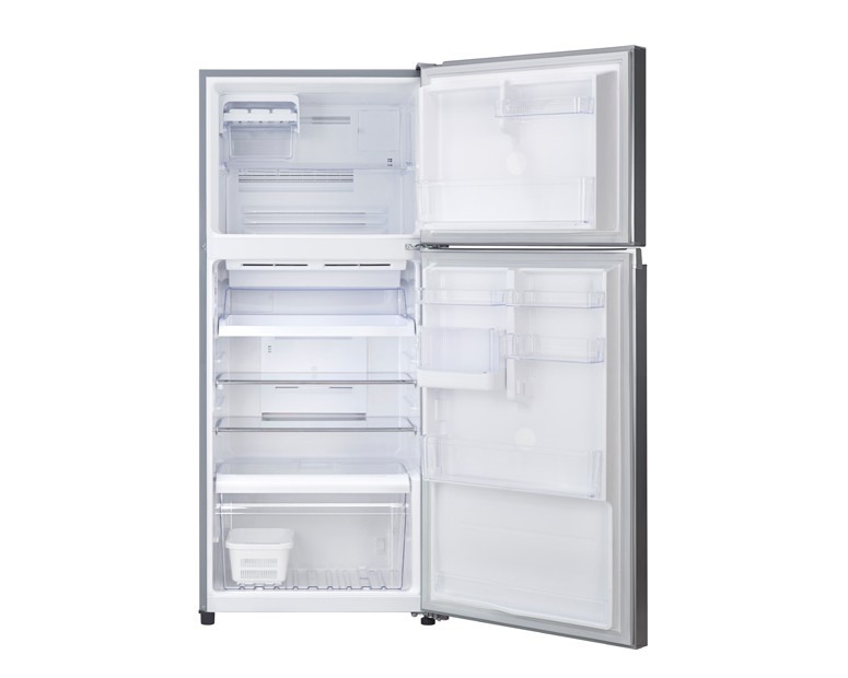 toshiba refrigerator inverter 409l with 2 door black glass gr tg46udz